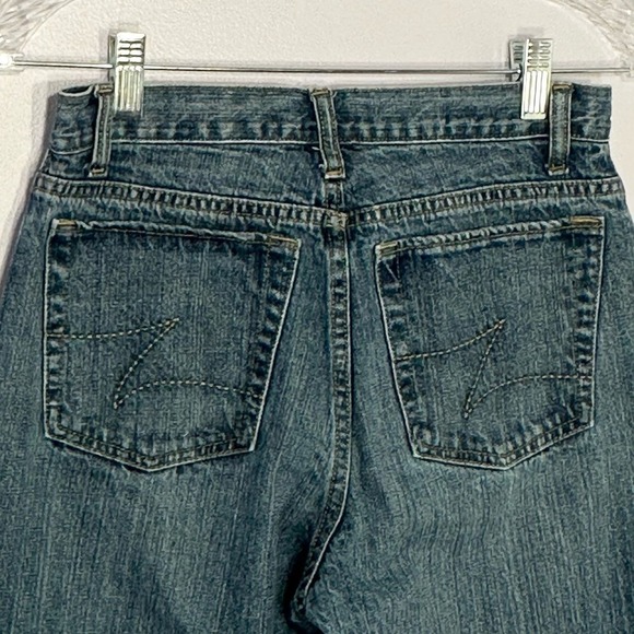 Zena Jeans Vintage High Rise Women Size 4 Medium Wash Straight Leg - Picture 11 of 11